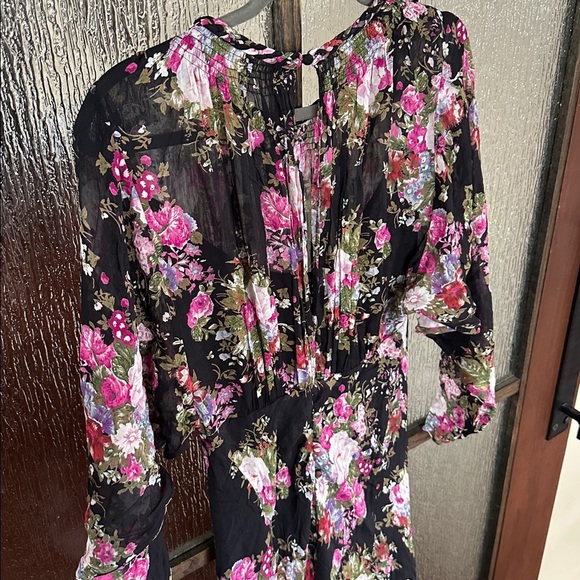 LoveShackFancy Daya Gown Floral Long Sleeve Maxi Dress size 6 - Picture 13 of 13